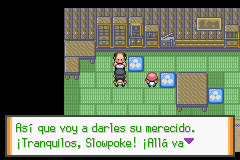 César se prepara para rescatar a los Slowpoke del Team Rocket
